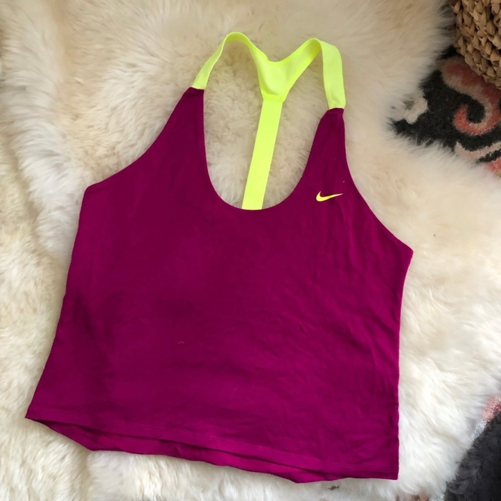 Nike dry fit cropped tank